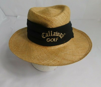 callaway straw golf hats for men